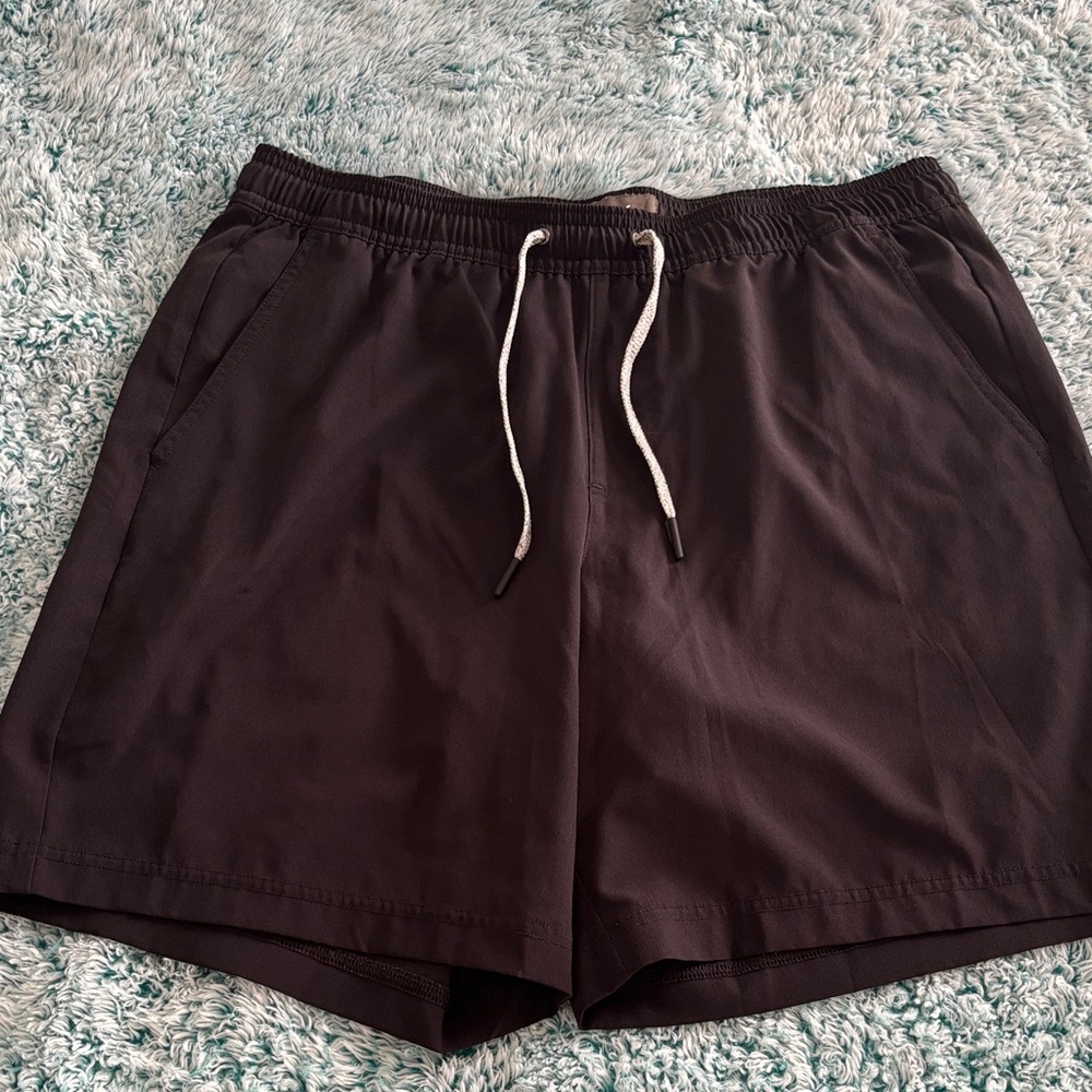 Men's Black Athletic Shorts